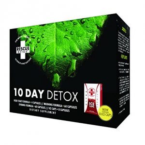 Rescue 10 Day Permanent Detox Best Detox Capsules Detox Cleanse With Full Body Cleanse Dietary Supplement